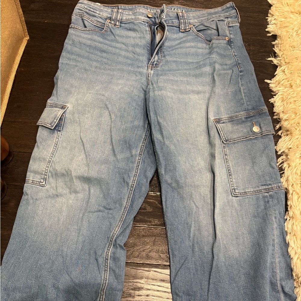American Eagle Outfitters Blue Stretch Denim